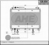 SUZUK 1770065J10 Radiator, engine cooling
